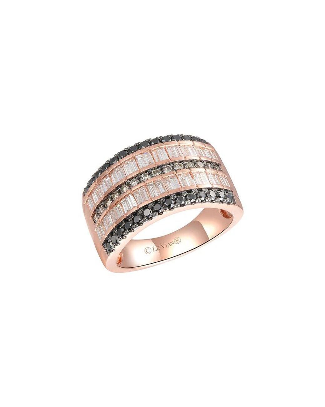 Le Vian White Shades 14K Rose 1.38 Ct. Tw. Diamond Band Ring