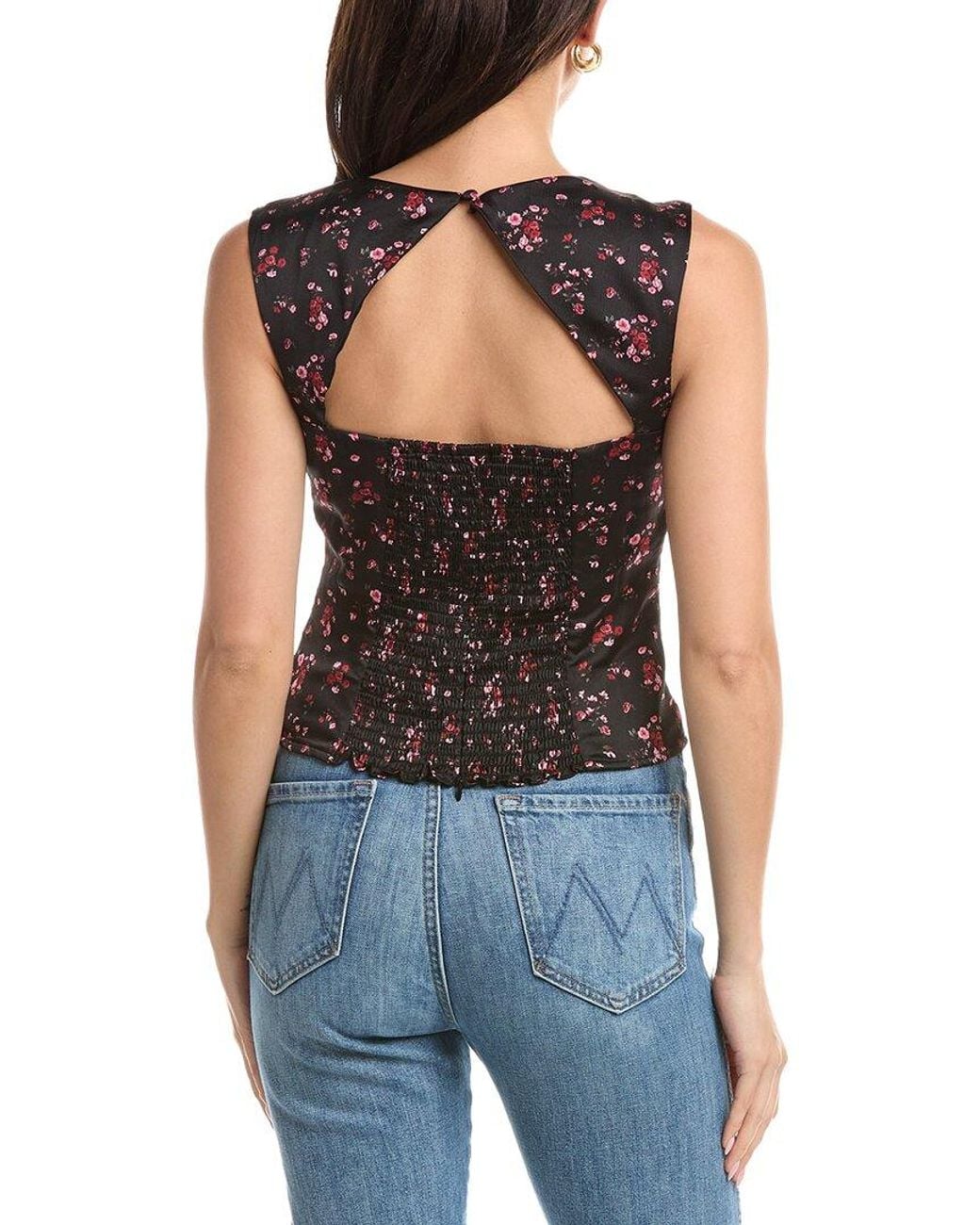 Femme Society Blue Sleeveless Top