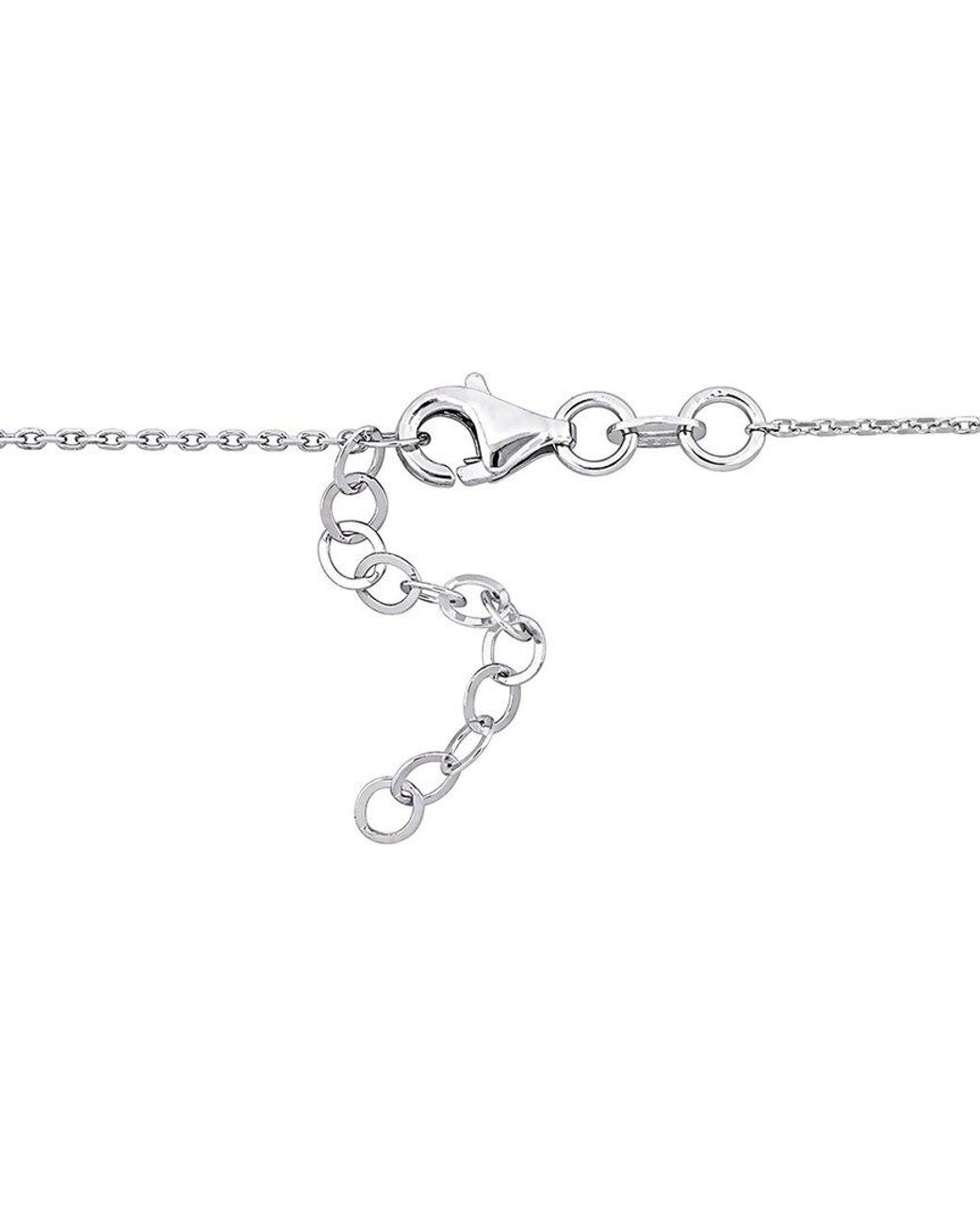 Rina Limor White 14k 0.06 Ct. Tw. Diamond Pendant
