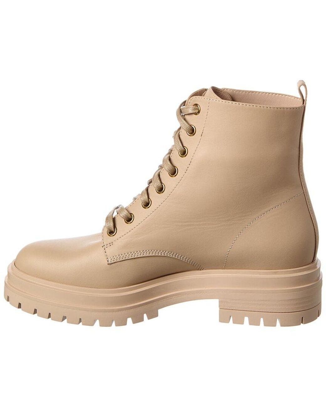 Gianvito Rossi Natural 20 Leather Boot