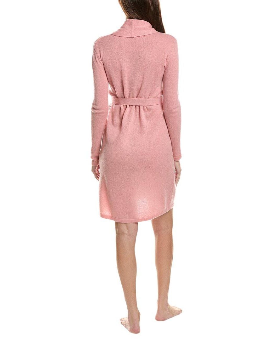 Sofiacashmere Pink Sofiacashmere Classic Jersey Robe