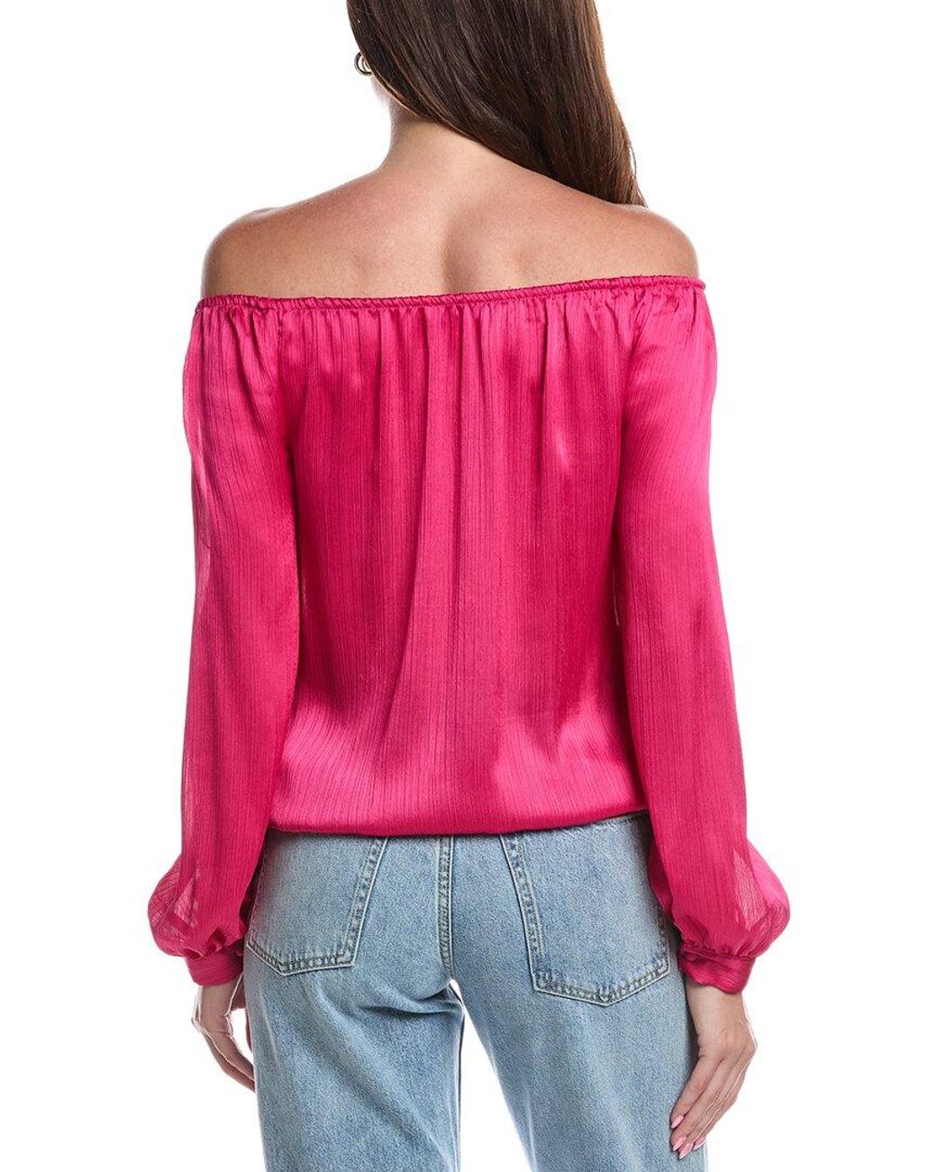 Vince Camuto Red Off-The-Shoulder Top