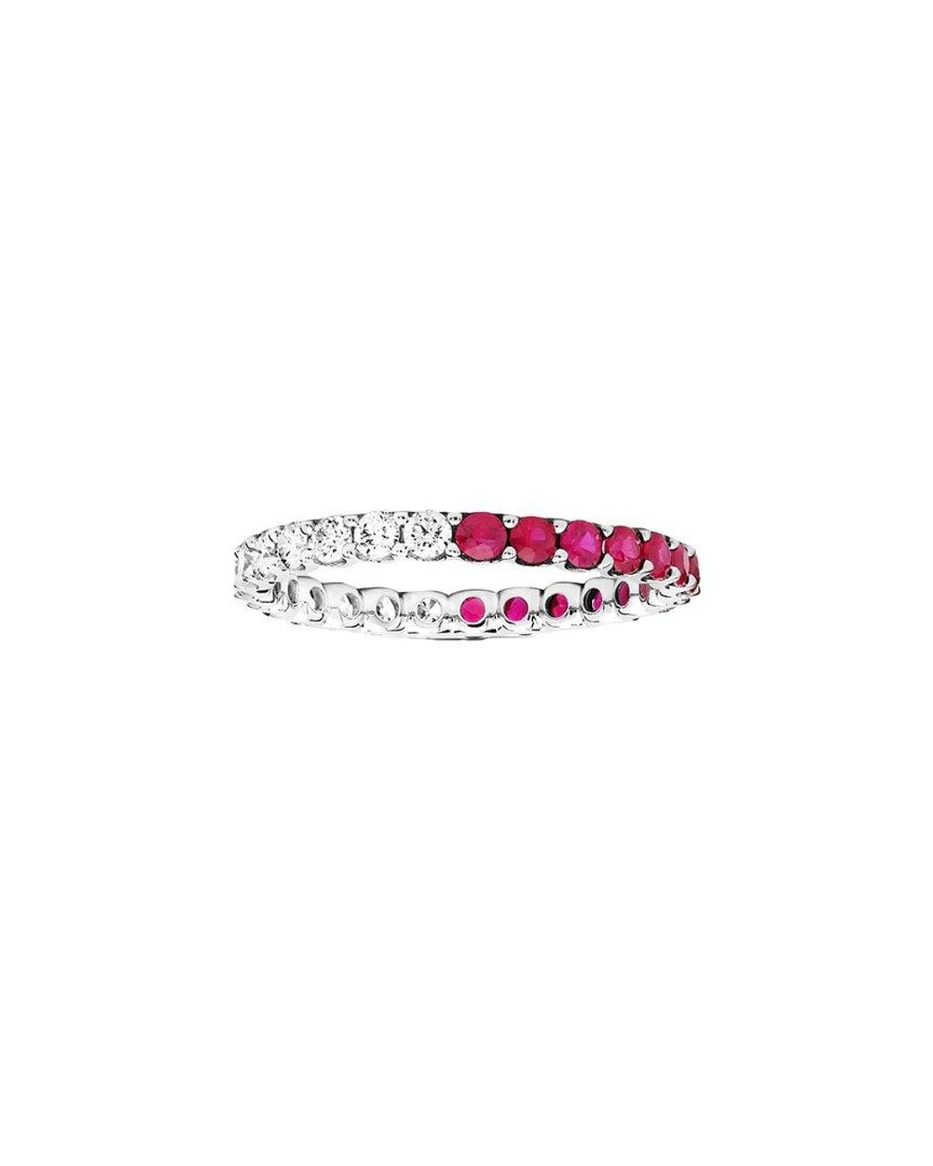 Amairah White 14K 1.00 Ct. Tw. Lab-Grown Diamond Eternity Ring