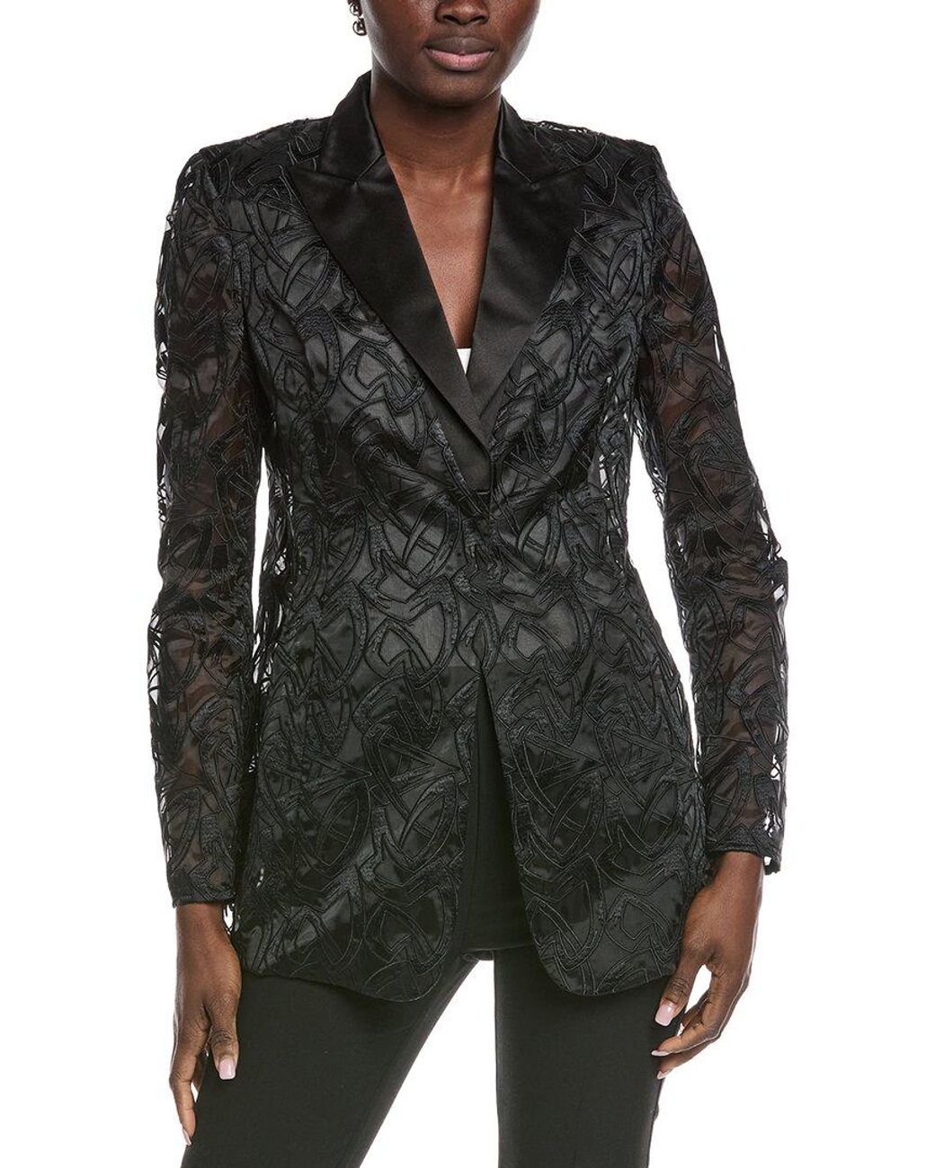 Akris Black Amedea Silk Jacket
