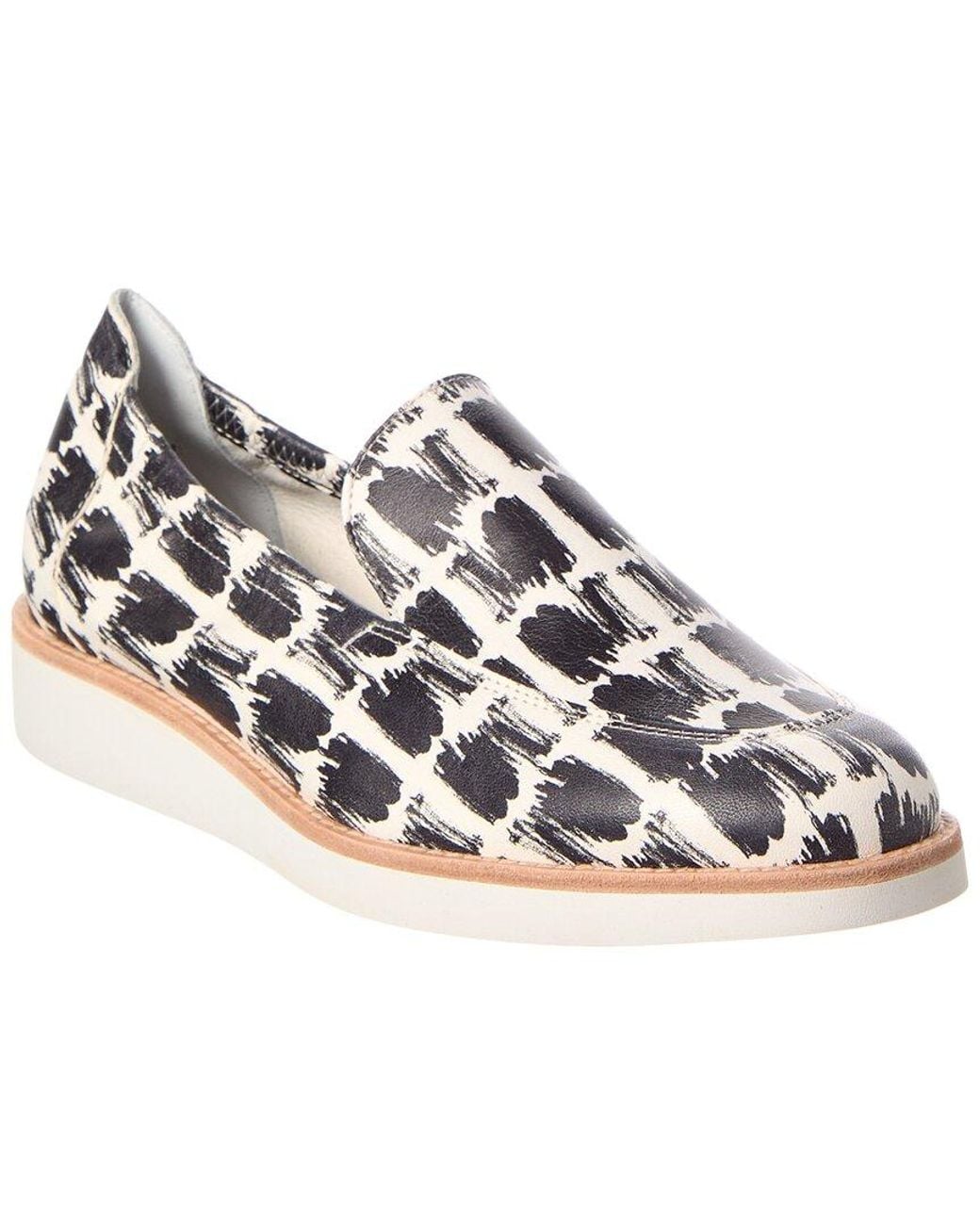 Arche Black Danock Leather Wedge Sneaker