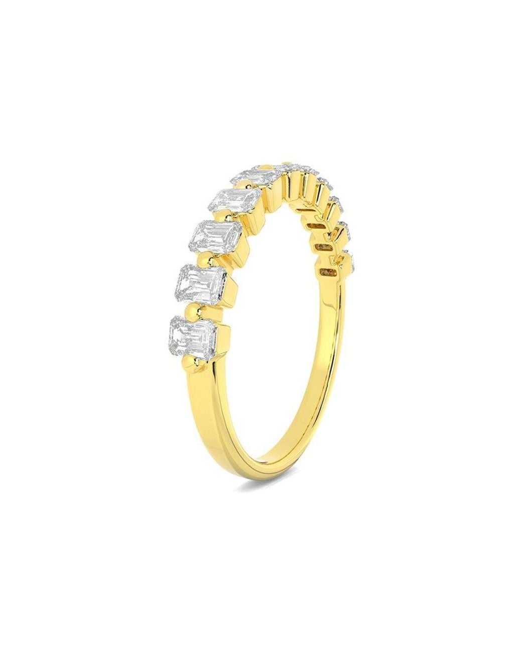 Amairah White 14K 1.00 Ct. Tw. Lab-Grown Diamond Wedding Band