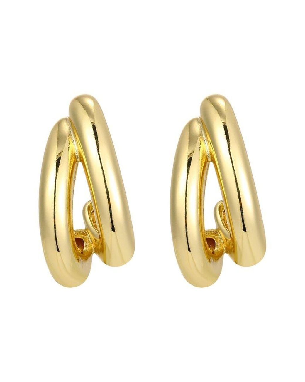 Adornia Metallic 14K Plated Earrings