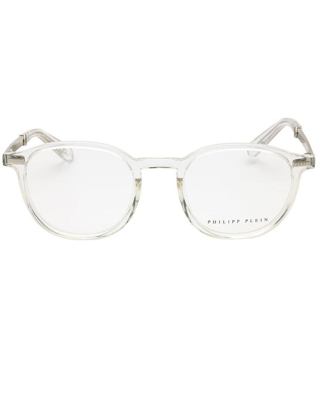 Philipp Plein White Vpp057M 51Mm Optical Frames for men