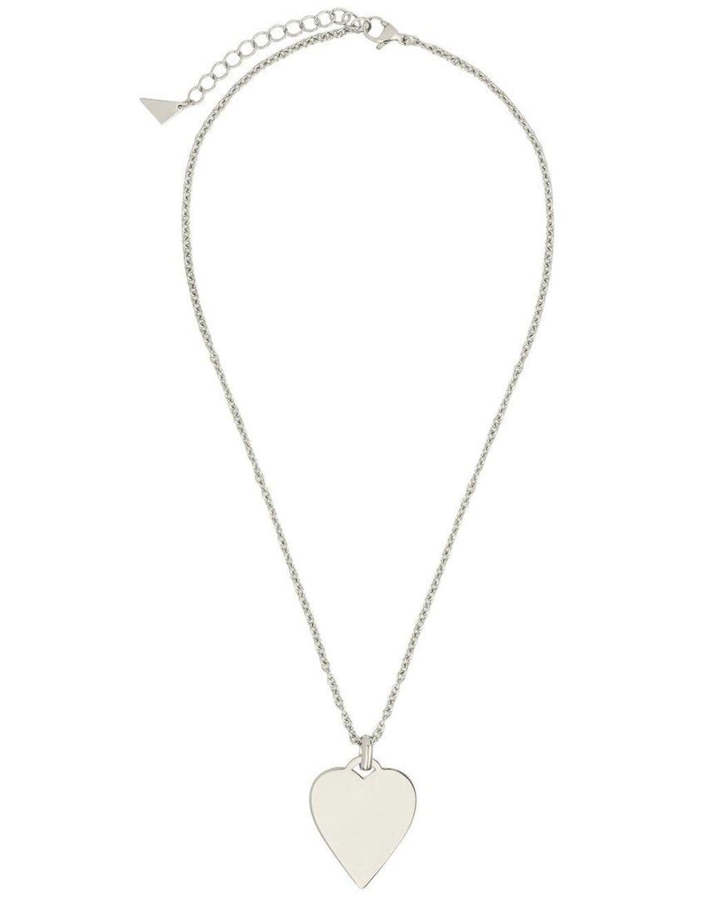Sterling Forever Metallic Stainless Steel Rita Necklace