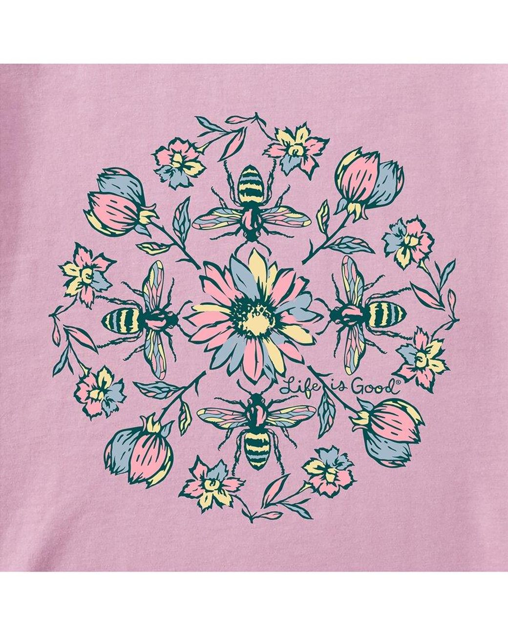 Life Is Good. Pink Crusher-lite T-shirt
