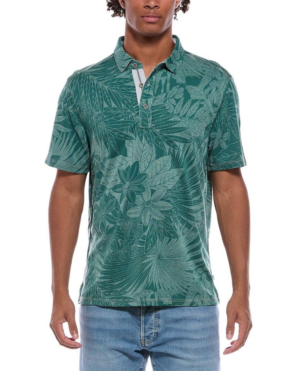 Tommy Bahama Green Sport Santiago Paradise Polo Shirt for men