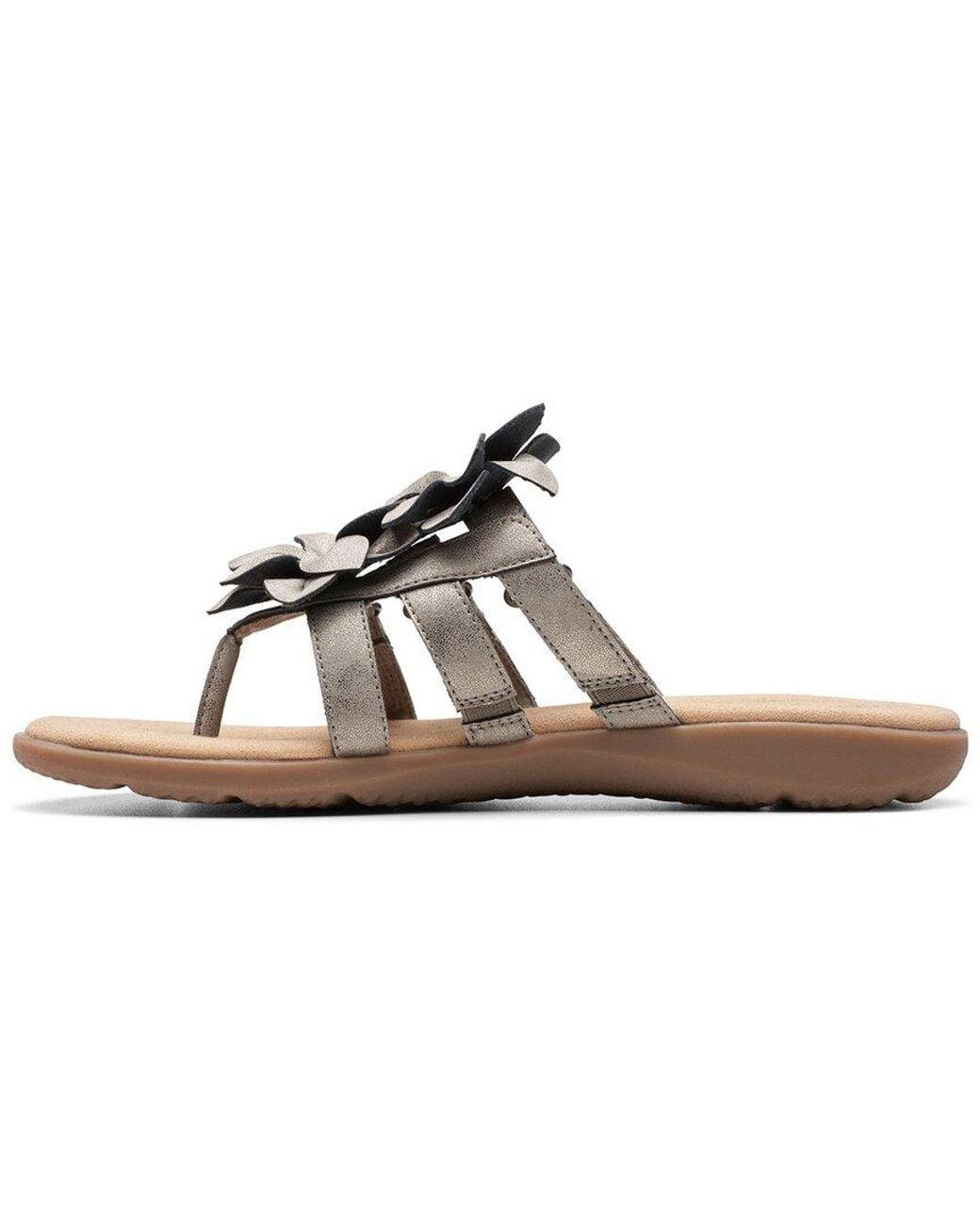 Clarks White Elizabelle Mae Sandal