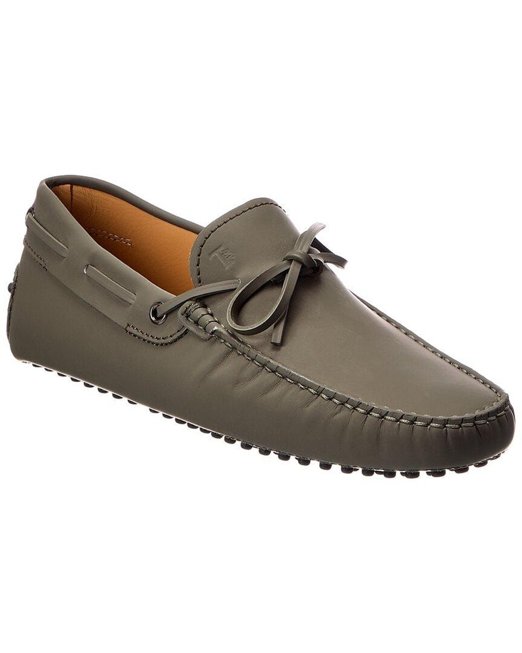 Tod's Brown Leather Driver for men
