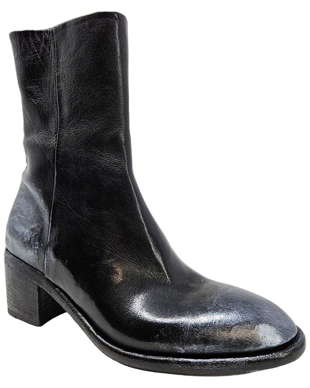 Madison Maison Black Leather Boot