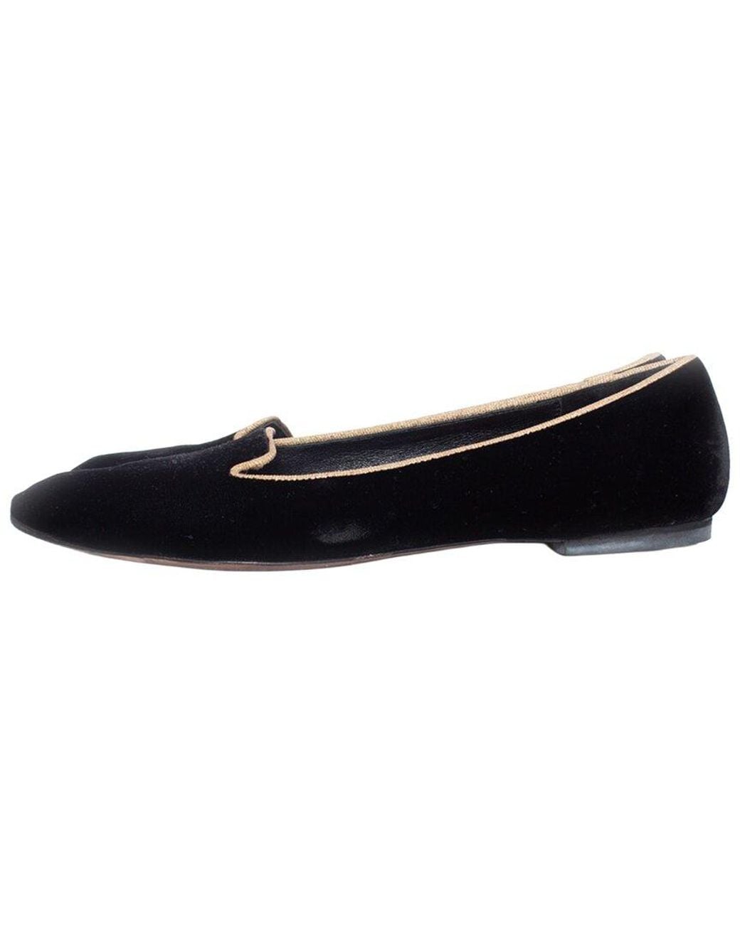 Dolce & Gabbana Black Velvet Loafer (Authentic Pre-Loved)