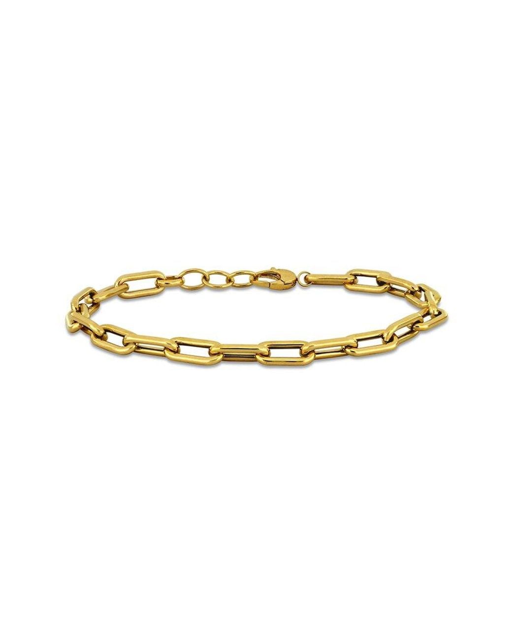 Italian Gold Metallic 14K Link Bracelet