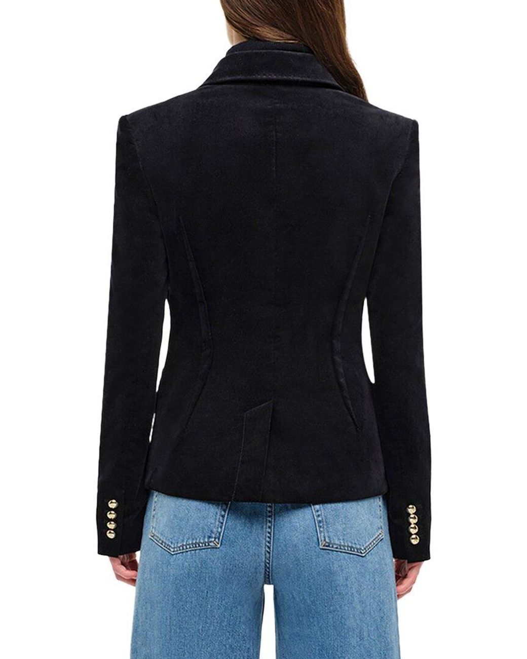 Jonathan Simkhai Black Trueman Jacket