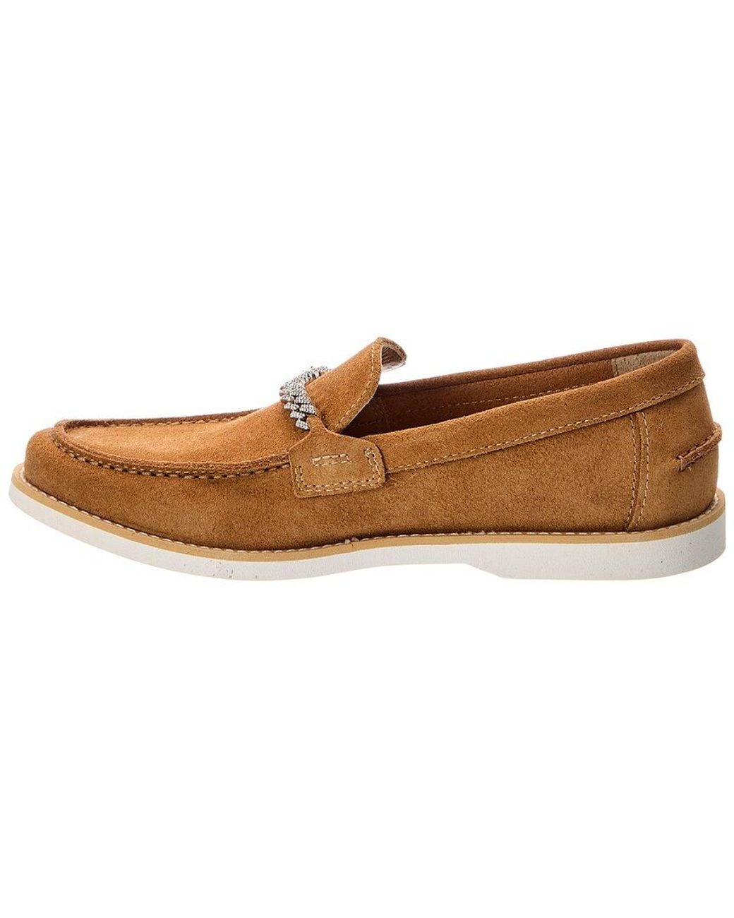 Baldinini Brown Suede Loafer