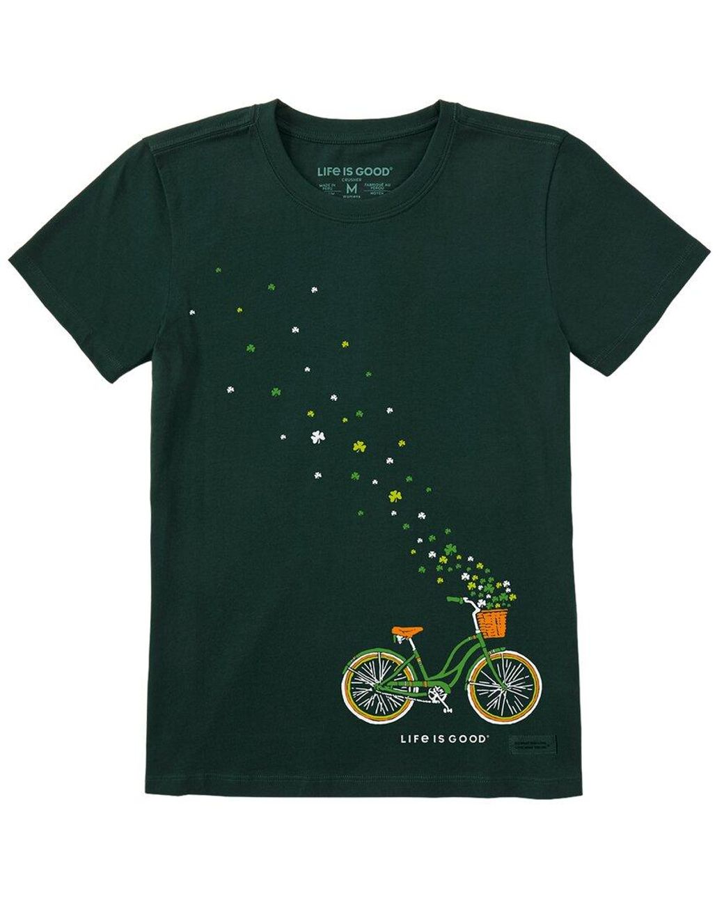Life Is Good. Green Crusher T-Shirt