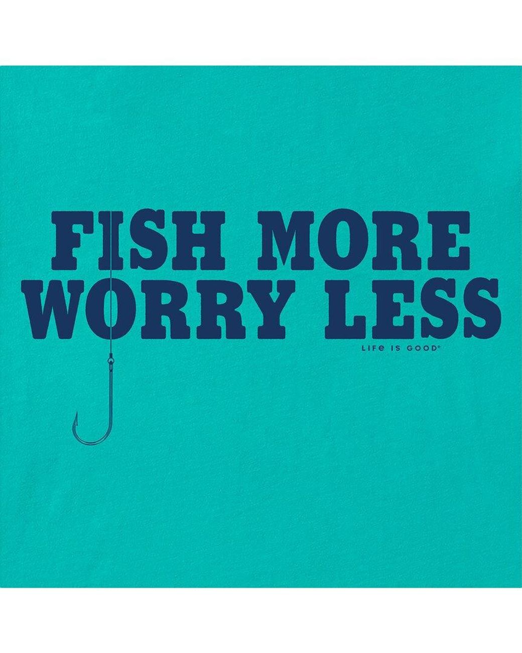 Life Is Good. Blue Crusher Tee for men