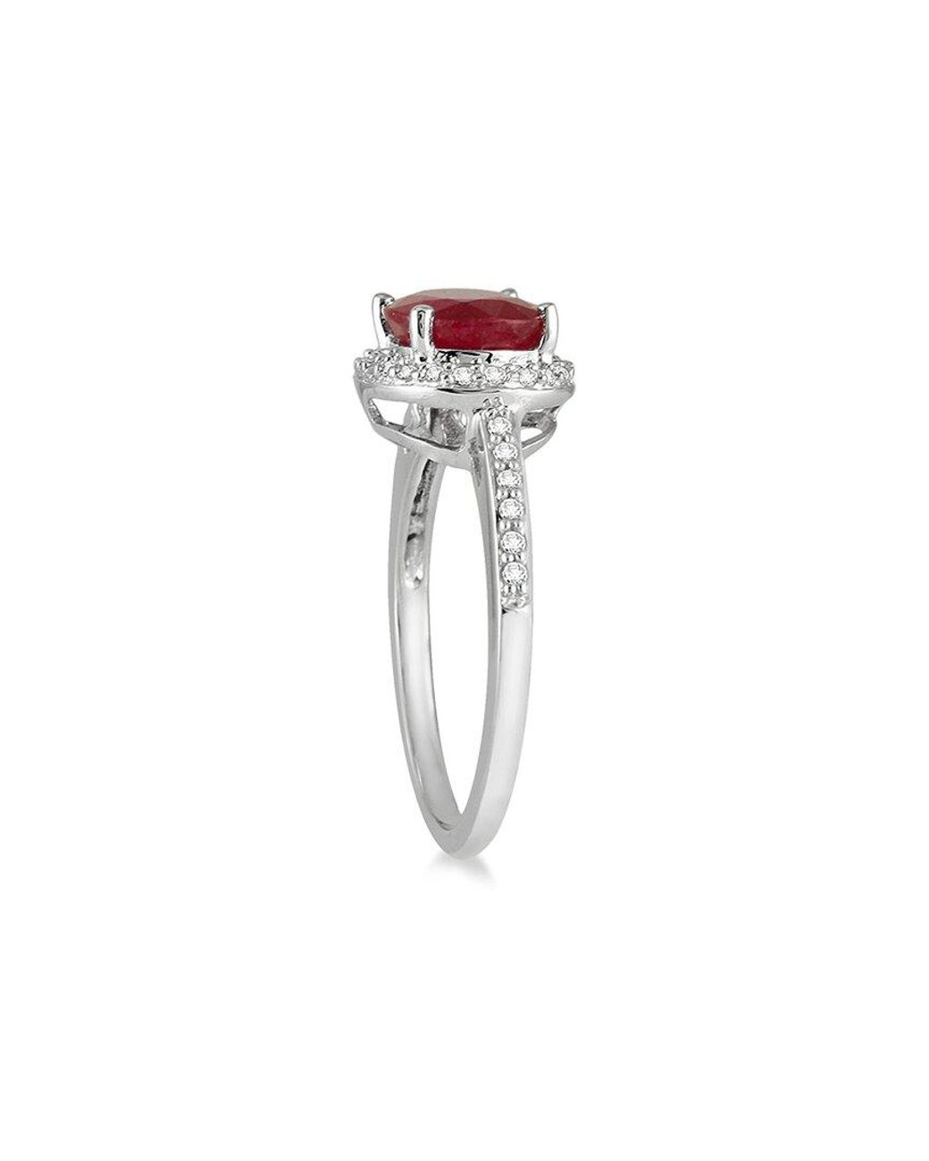 Gem Spark Pink 14K 2.67 Ct. Tw. Diamond & Ruby Ring