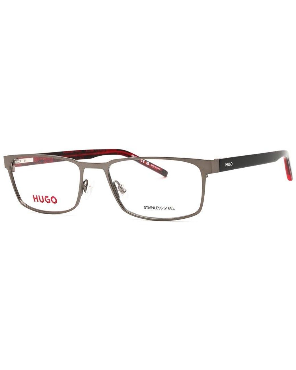 HUGO Metallic Boss Hg 1075 56Mm Optical Frames for men