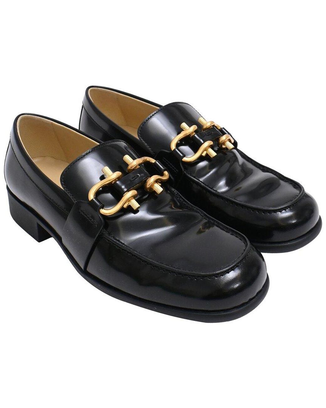 Bottega Veneta Black Leather Monsieur Loafer (Authentic Pre-Loved)