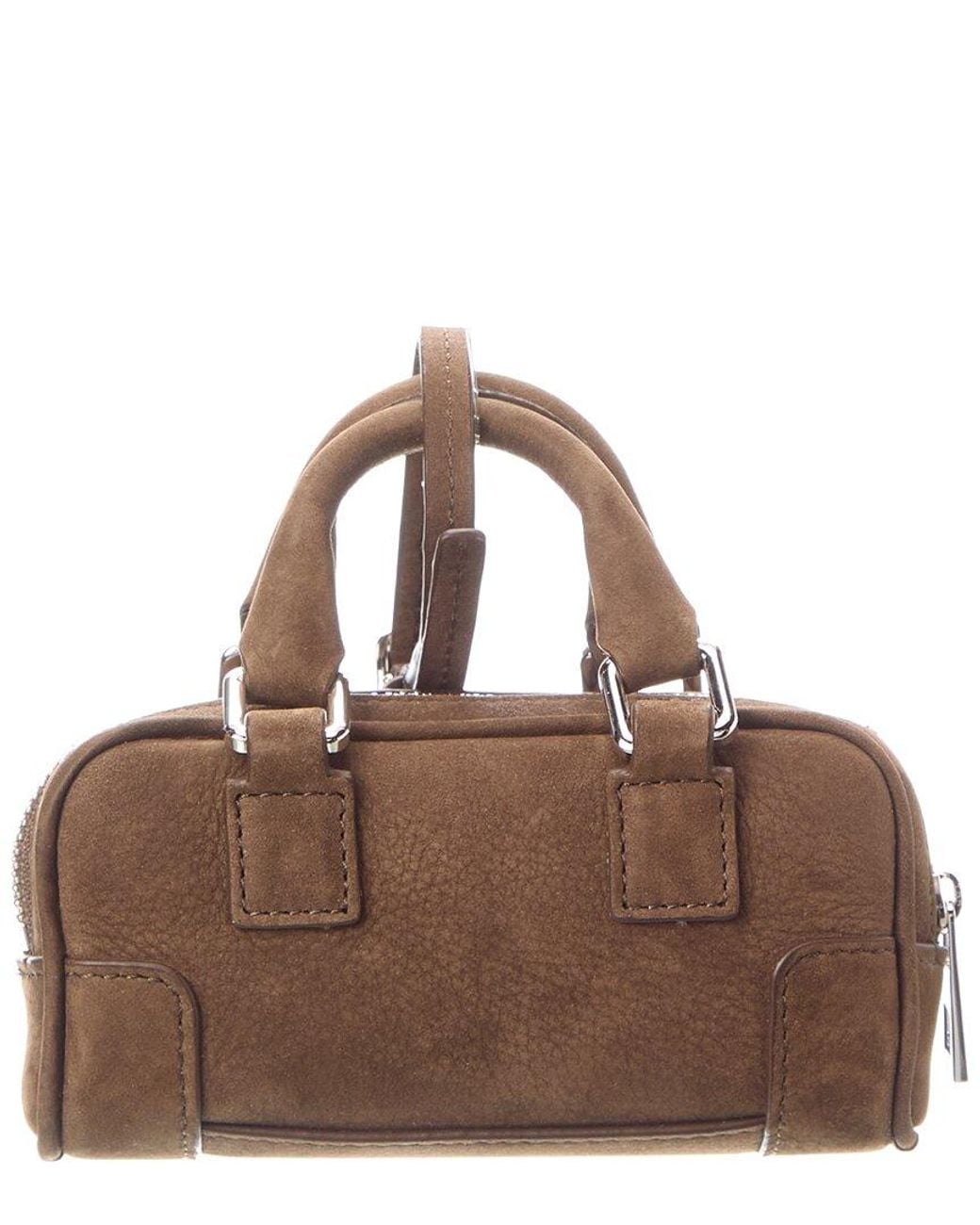 Loewe Brown Amazona Nano Leather Crossbody