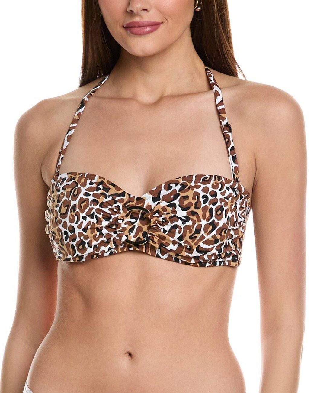 Lilly Pulitzer Brown Spessa Bikini Top
