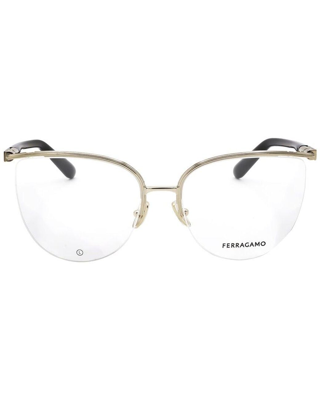Ferragamo Metallic Sf2227 56Mm Optical Frames
