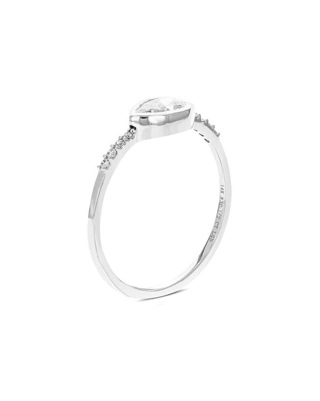 Amairah White 14K 0.50 Ct. Tw. Lab-Grown Diamond Ring