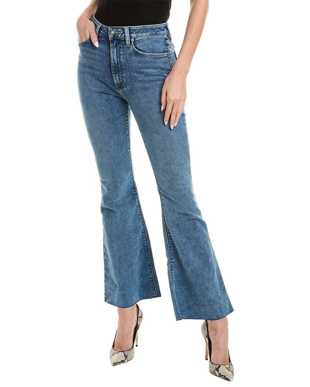 Holly High-Rise Flare Barefoot Jean