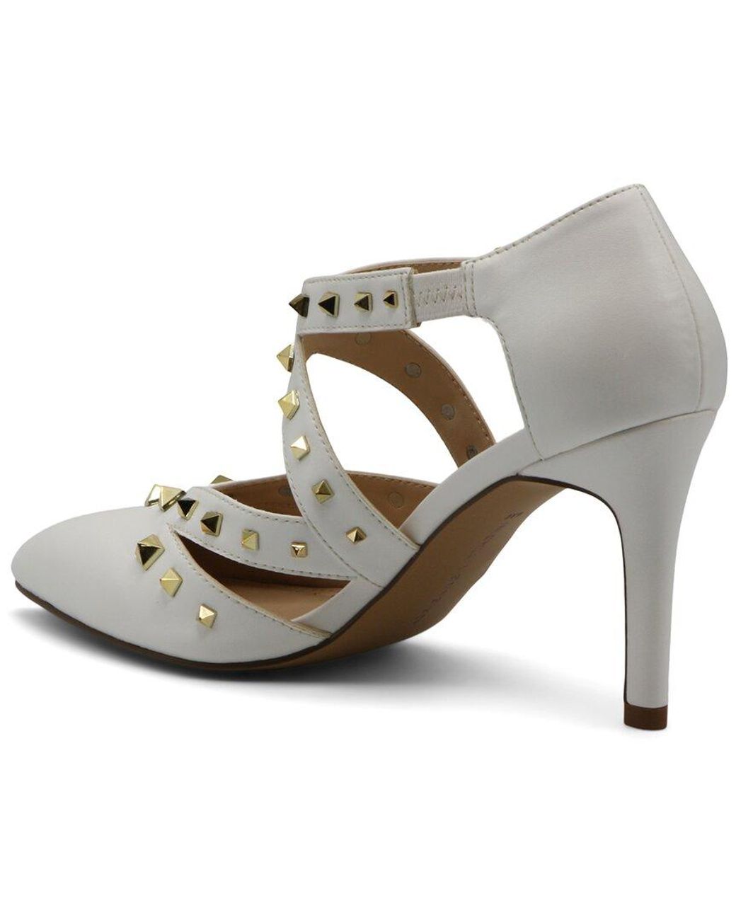 Adrienne Vittadini Metallic Navi Pump