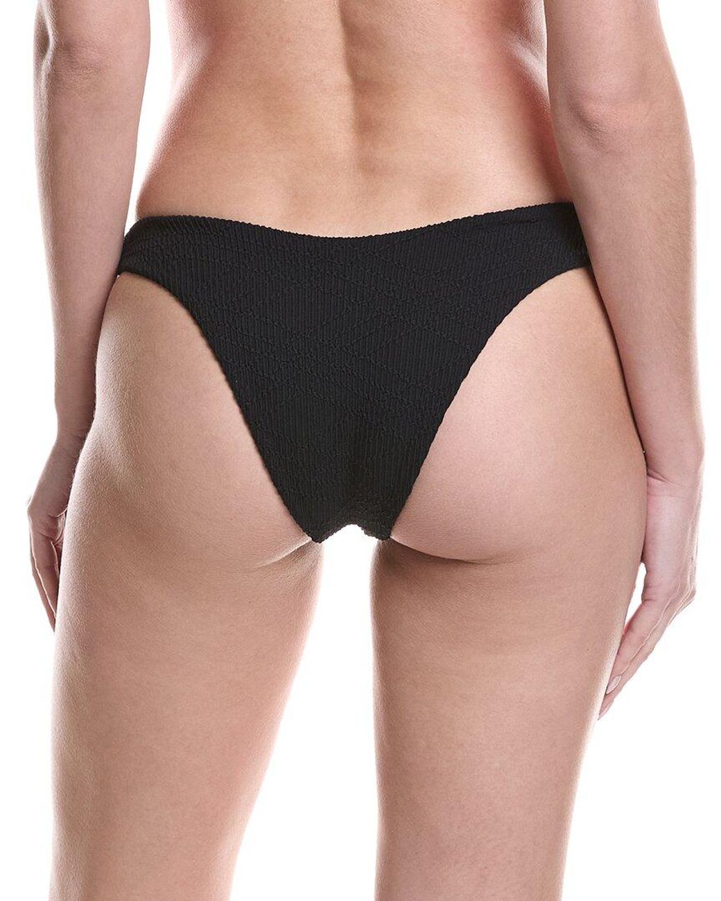 Devon Windsor Black Theresa Bikini Bottom