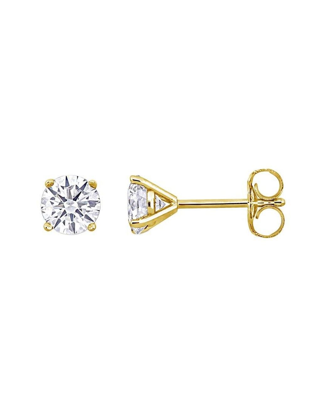 Lab Grown Diamonds Metallic Created Forever 14K 1.00 Ct. Tw. Lab-Grown Diamond Stud Earrings