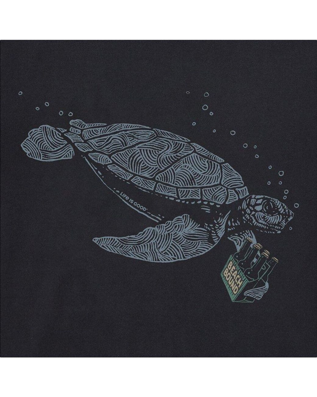 Life Is Good. Blue Crusher Lite Tee for men