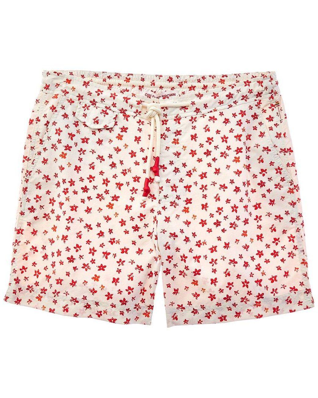 Orlebar Brown Red Swim Trunk for men