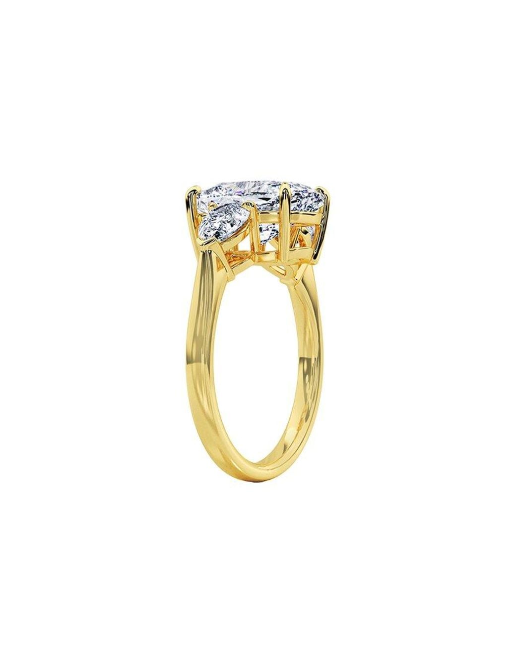 Lab Grown Diamonds White 14K 4.00 Ct. Tw. Lab-Grown Diamond Ring