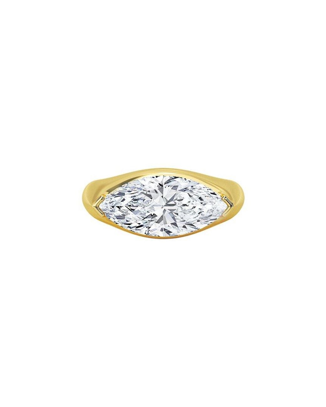 Lab Grown Diamonds White 14K 1.00 Ct. Tw. Lab-Grown Diamond Ring