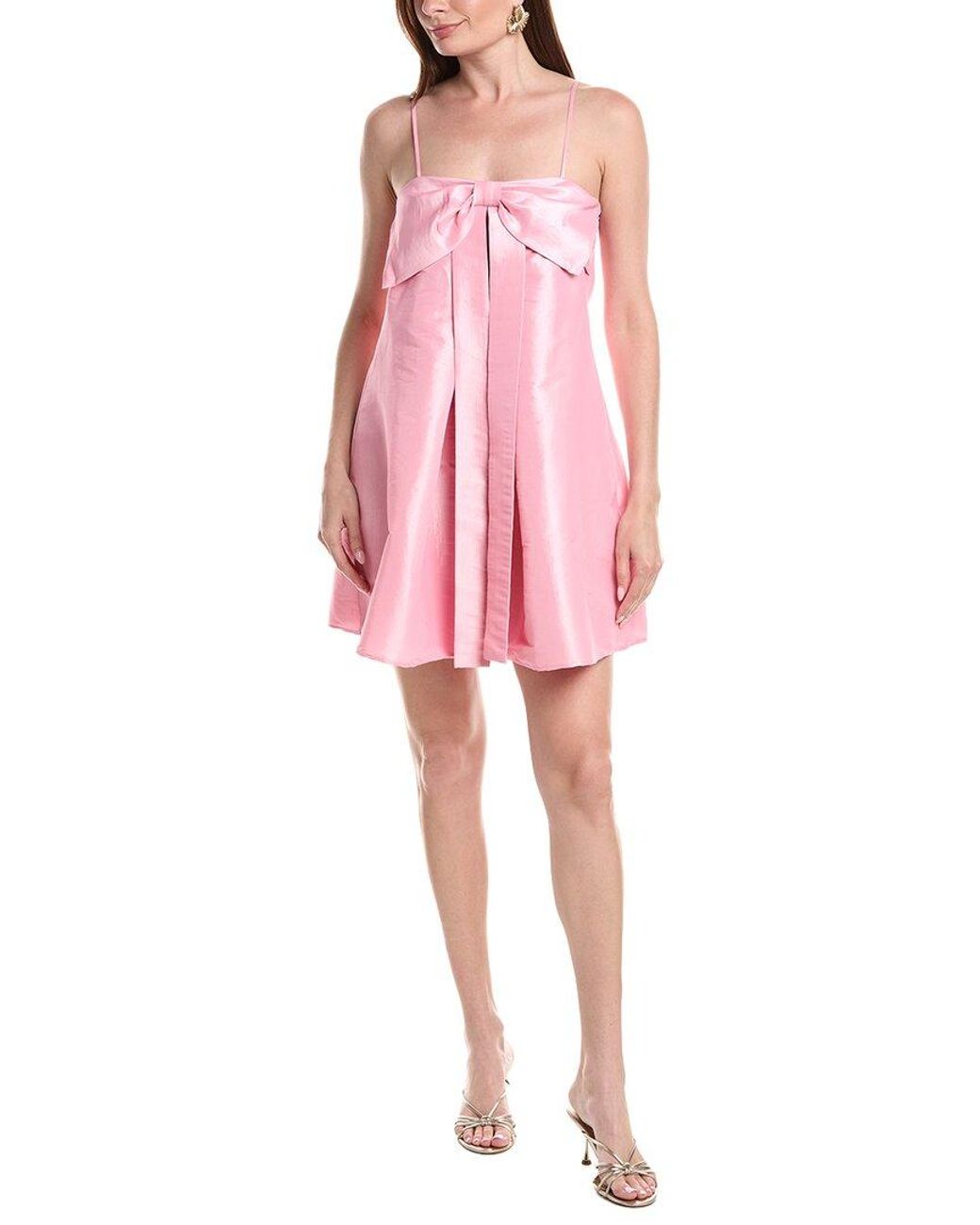 FLORA BEA NYC Pink Strober Mini Dress
