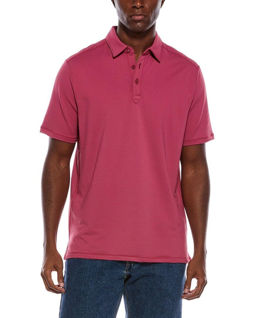 Tommy Bahama Red Costa Wave Polo Shirt for men