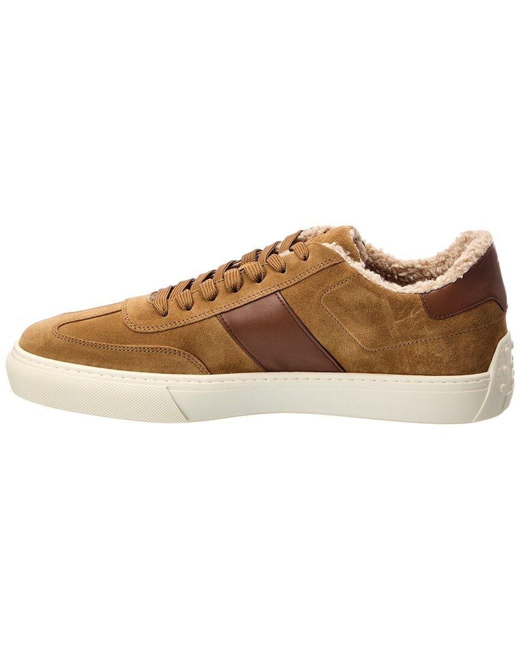 Tod's Brown Suede Sneaker for men