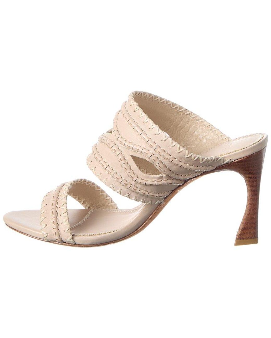 Alexandre Birman Pink Erika 85 Leather Sandal