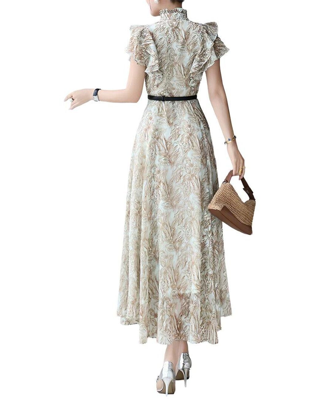 Olivia Taylor White Midi Dress