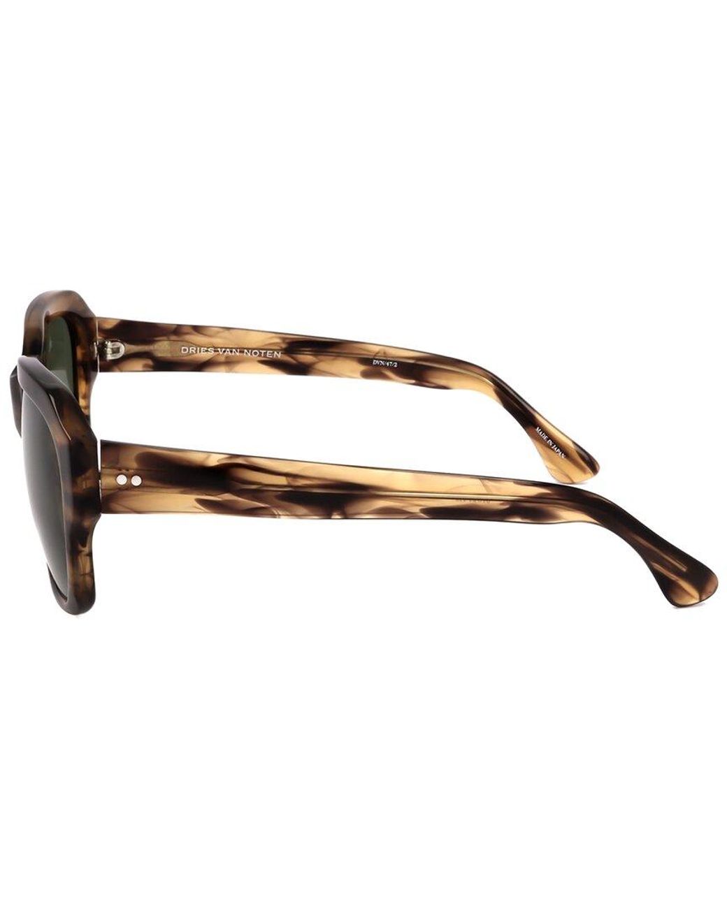 Linda Farrow Brown Dvn47L 54Mm Sunglasses
