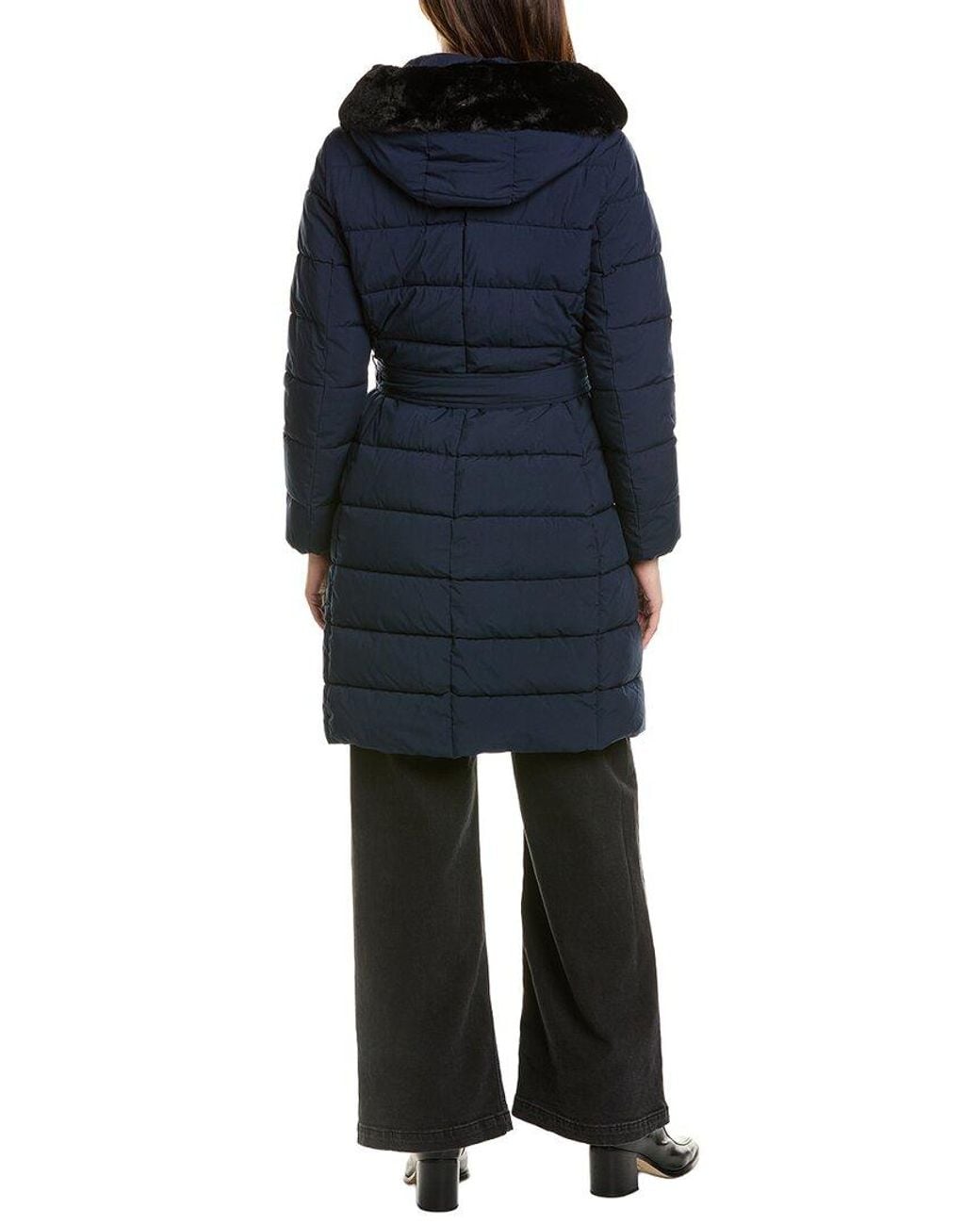 Tahari Blue Glenn Coat