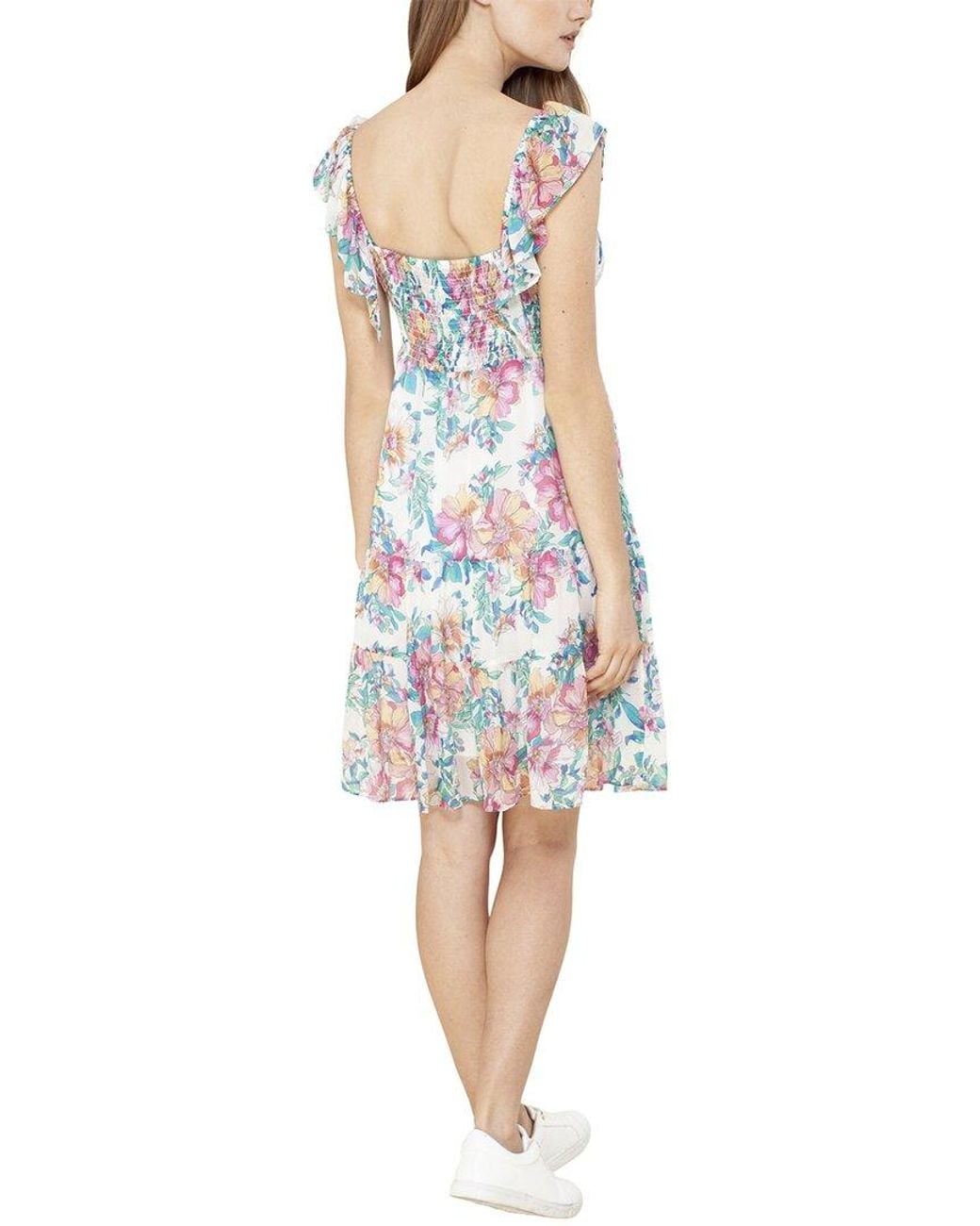 Hale Bob Blue Tiered Dress