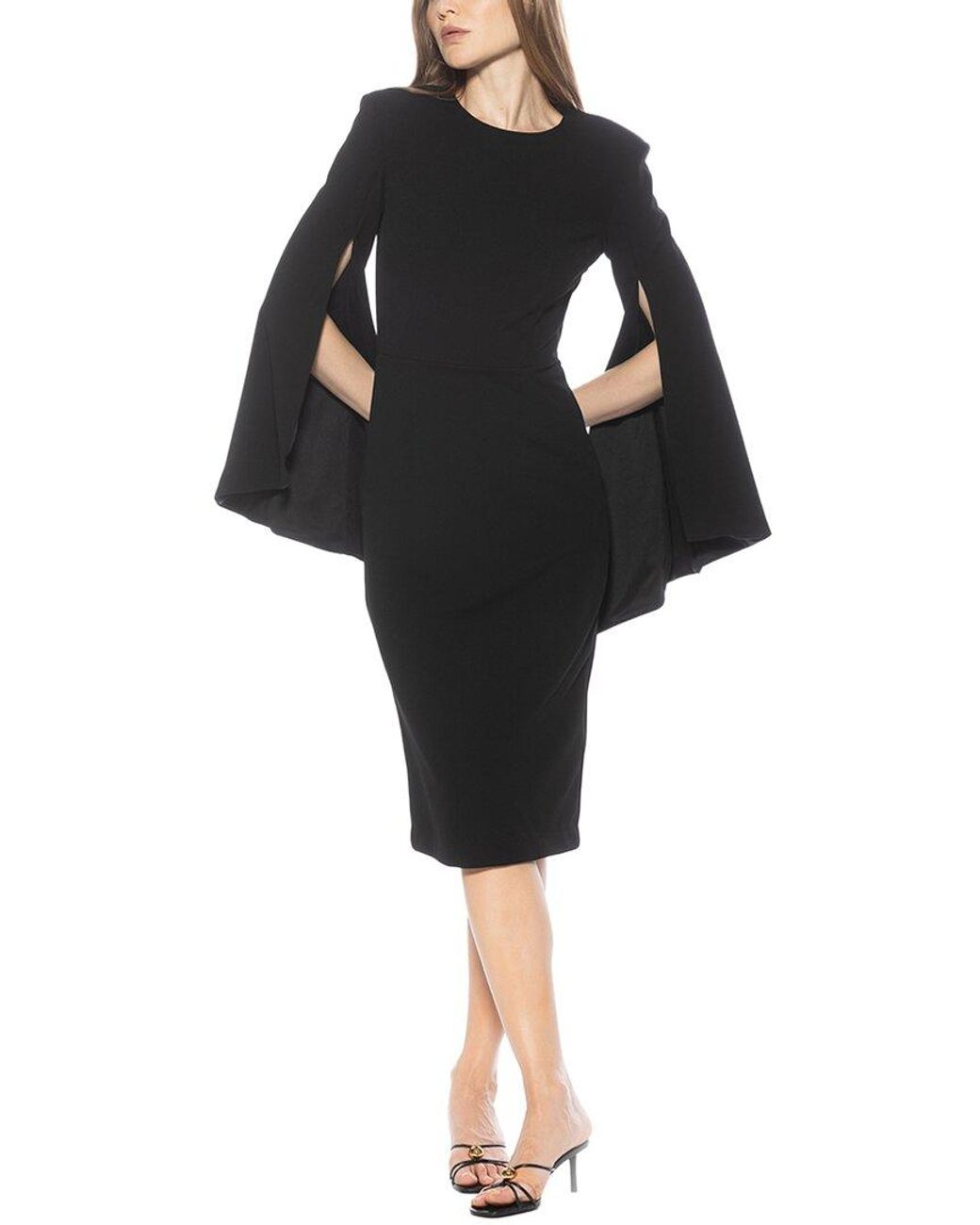 Alexia Admor Black Brooklyn Sheath Dress