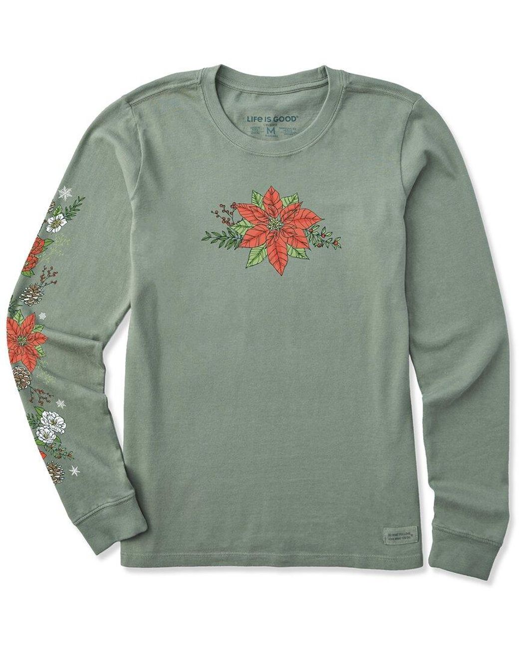 Life Is Good. Green Crusher T-Shirt