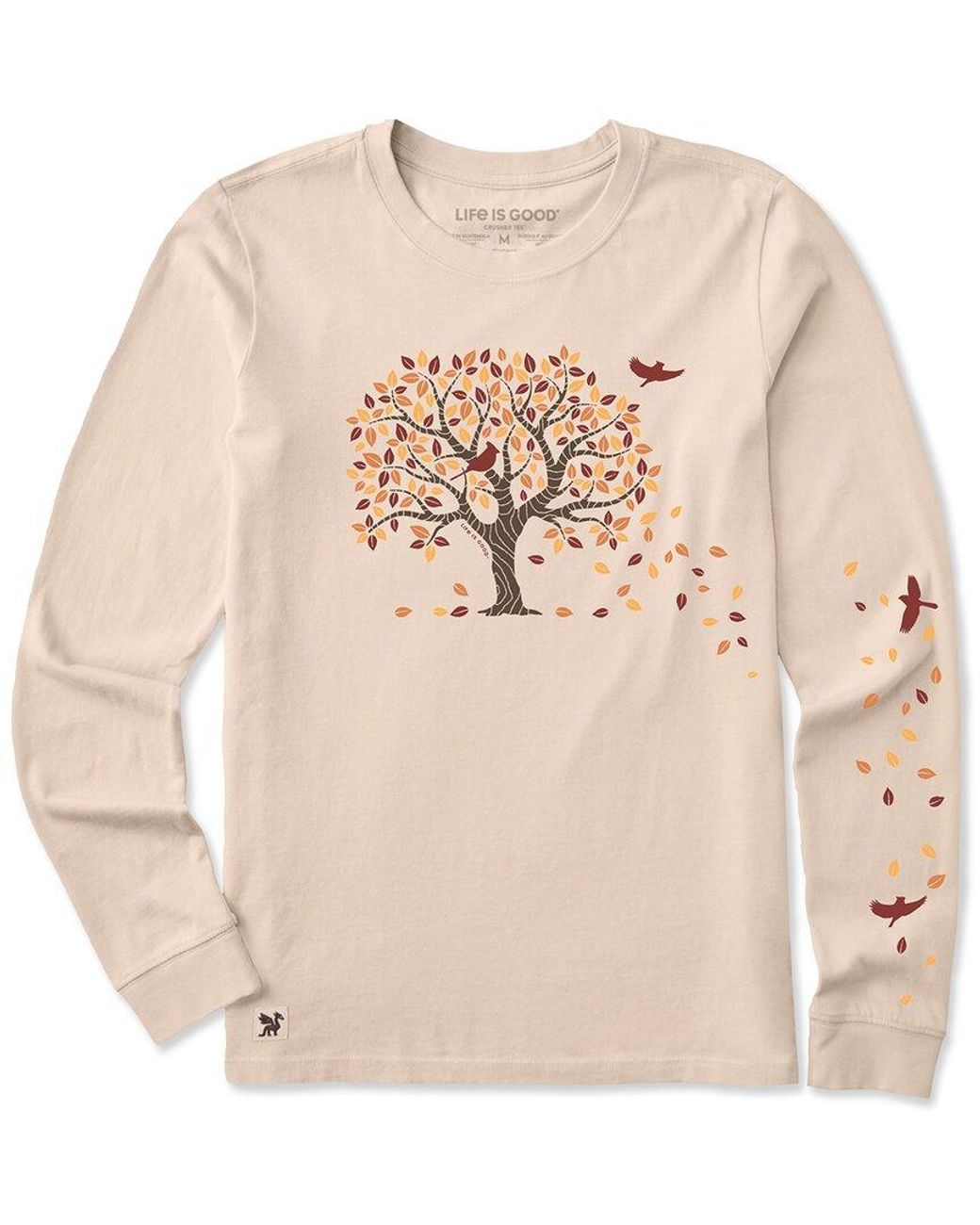 Life Is Good. Natural Crusher T-Shirt